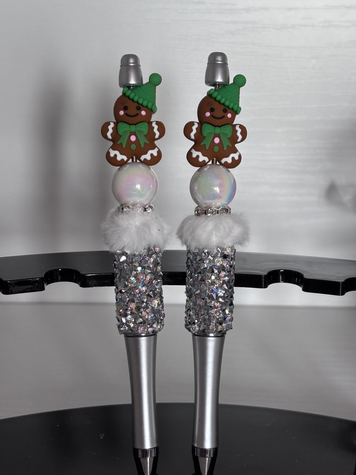 Gingerbread Man Beaded pens Available