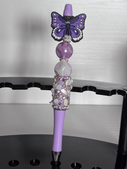 Butterfly Beaded Pens