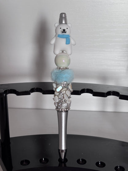 Winter Land Beaded Pens