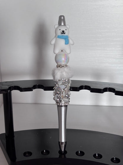 Winter Land Beaded Pens