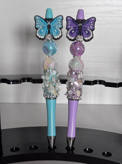 Butterfly Beaded Pens